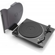 Denon DP-400 반자동 아날로그 턴테이블 (속도 자동 센서 포함) | 특별히 설계된 곡선 형 톤암 | 33 1/3 45 78RPM (빈티지), 단일옵션