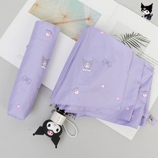 3단우산 산리오 버튼하나로 완전자동 손잡이 캐릭터피규어 어린이부터 성인까지 휴대용우산