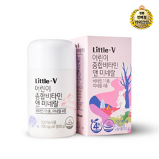 비타민하우스 리틀브이 어린이 종합비타민 앤 미네랄, 3개, 90g