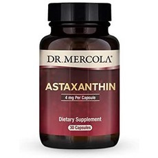 박사 mercola 아스타잔틴 12mg 90인분90캡슐 항산화제 심혈관 건강 지원 비 GMO 대두 무첨가 글루텐 무함유, 90정, 1개