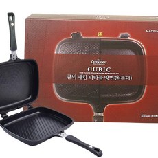 Q14 티타늄 양면팬 특대 1P 310x230x70mm 후라이팬 프라이 티타늄양, 본상품선택, 1개