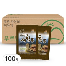 푸르담 지리산 칡즙 원액 100% 실속포장, 100ml, 100개