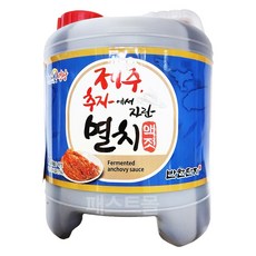 천년의빛영광 제주 추자도 멸치액젓, 4.3kg, 1개