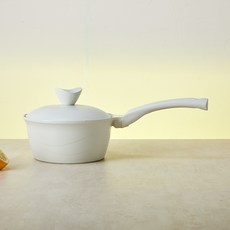 슈가쿡 풀컬러 인덕션겸용 편수 냄비 18cm 크림 CK0124006, 단품, 1개