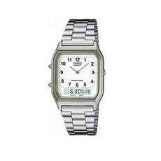 카시오 빈티지 스퀘어 메탈시계 AQ-230A 손목시계 데일리학생 커플