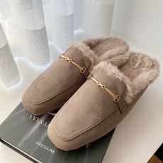 털블로퍼 겨울 퍼블로퍼 퍼 뮬 겨울뮬