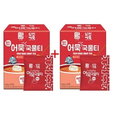 녹차원+삼진어묵 따끈따끈 어묵국물티 총20티백, 매운맛, 2개