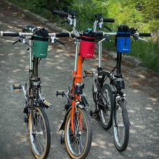 펠리칸co 브롬톤 자전거 미니벨로 스템백 미니 가방, 06 스카이블루
