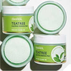 피부진정 뽀루지케어 각질 메디힐 티트리 카밍 토너 에센스 패드 50매x2