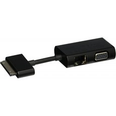 HP G7U78AA 독 커넥터-이더넷 및 VGA 어댑터, 단일상품