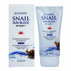 뷰미르 알로에 선블럭 선크림 70 ml SPF50 PA+++, 상세페이지 참조, 1개 - 뷰네이션