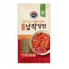 백설납작당면