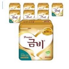 금비 프리미엄 와이드 매직 성인기저귀 특대형, 10매입, 24팩