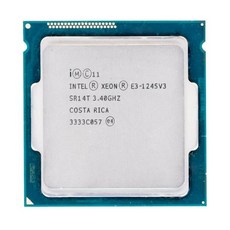 인텔 제온 E3 1245V3 E3 1245 V3 3.4GHz 쿼드 코어 8 스레드 CPU 프로세서 8M 84W L. GA 1150