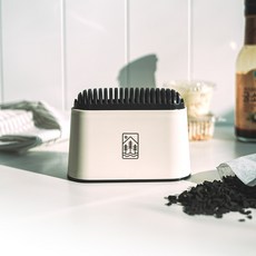 솔향 가득 냉장고탈취제 리얼 숯 야자활성탄, 4세트, 60g