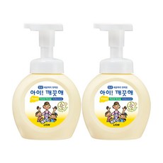 아이깨끗해 핸드워시 순 보송보송 파우더향, 250ml, 2개