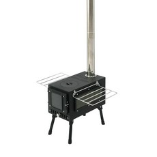 캠핑 화목 펠렛 난로