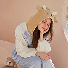 자주레이온잠옷