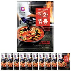 청정원 정통직화짬뽕 분말 1kg x 10개