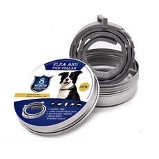 강아지 고양이 진드기 해충 방지 목걸이 P141 Tick Collar, 큰 강아지용 62cmx1.3cm, 1개