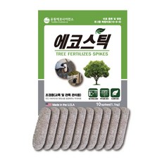 [유원에코팜] 수목 식물영양제 에코스틱 110g x 10개