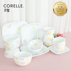 코렐 [코렐]코렐 목련 사각 6인 24P 홈세트, 기타, 1개