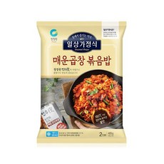 청정원곱창볶음밥