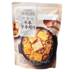 피코크 냉장 대전식 두부두루치기 500g, 1개