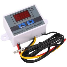 부화기 계란부화기 달걀부화기 병아리부화기 인큐베이터A15R -220V 디지털 LED 온도 컨트롤러 10A 온도 조, 01 White, 1개