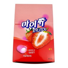 영서 크라운 917P 마이쮸 자일리톨 딸기 볼 (110g x 6), 단품, 단품