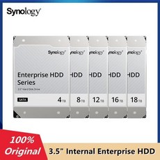 하드디스크 35인치 SATA HDD 데스크탑 내부 엔터프라이즈 기계식 하드 디스크 0 오리지널 Synology 4TB 8TB 12TB 16TB 18TB 3.5 인치, 없음, 1) HAT5300 4T - 시놀로지하드디스크