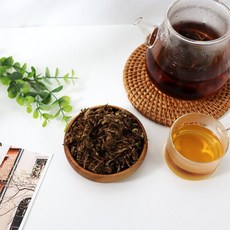 압력으로 볶은 발효 약쑥차 100g, 1개