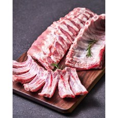 해와바다 통 등갈비 600g 1등급 한돈 쪽갈비 구이용 에프용 바베큐용 캠핑 고기, 1개