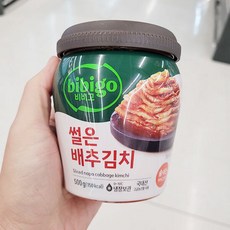 비비고 썰은 배추김치 500g 아이스박스포장