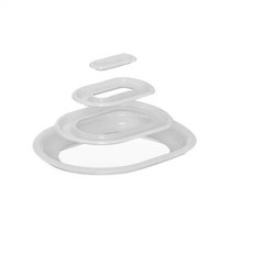 고양이 변기 훈련 키트 트레이너 쓰레기 상자 애완 동물 색상, 4.Gray inner tray, 1개