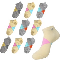 여자발목양말순면컬러