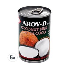 고소한 아로이디 코코넛밀크 400ml 5개