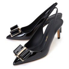 살바토레페라가모 ZAHIR 70 7CM NERO 0714970 여자 슬링백/샌들