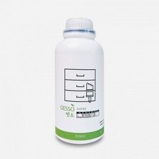 안전 철물점 고급 노루표 페인트 젯소 수성 프라이머 공업용 산업용 건설 공사 작업 현장 노가다 필수, 1개, 1L