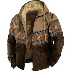 코트 자켓 빈티지 스타일 따뜻한 양털 코트 가을 겨울용 남성 캐주얼 후드 따뜻한 두꺼운 재킷