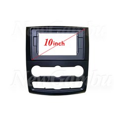 차량용 DVD 프레임 오디오 피팅 어댑터 대시 트림 키트 페이스 패널 메르세데스 벤츠 스프린터 2009 프레임 케이블 없음 2Din 없음 10 인치, [01] Only Frame