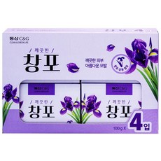 때비누 클리오 동산 CnG 창포비누 100g x 4개입-72394EA youna1004*10416259GQ, 1, 본상품선택