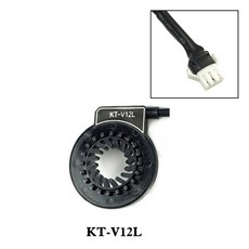 EJOYQI KT V12 Ebike PAS CD V12L 6 자석 왼쪽 페달 보조 센서 듀얼 홀 센서 12 신호 전기 자전거 PAS 센서, 01 KTV12L SM
