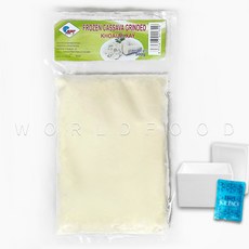 월드푸드 냉동 카사바 두꺼운분말가루 Cassava GRINDED KHOAI MI XAY, 1팩, 500g