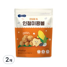 베베쿡 한입에 쏙 인절미 콩볼, 인절미맛, 25g, 2개 인절미맛, 25g, 2개