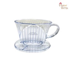 Kalita 칼리타 커피드리퍼 101D (드립퍼) 1~2인용/칼리타 무표백 커피여과지 필터/커피서버, 1개