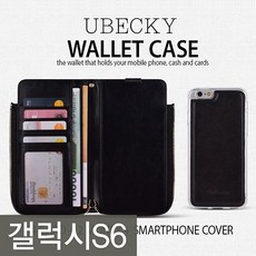 ksw92855 갤럭시 S6 왈렛 다이어리 케이스 G920 가죽 젤리 카드 현금 수납 가능 지갑