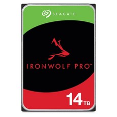 씨게이트 IronWolf Pro 14TB ST14000NT001 (SATA3/7200/256M) - 아이언울프8tb