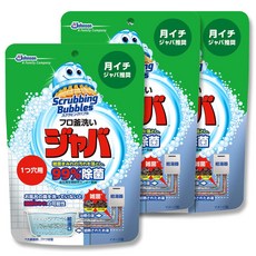[정리 사] 스크러빙 버블 목욕 가마 세정제 자바 1개 구멍용 분말 타입 3개