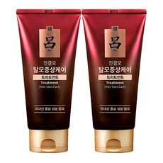 려 진결모 탈모증상케어 트리트먼트 300ml 대용량 2개